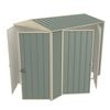 Build-a-Shed 1.5 x 2.3 x 2.3m Gable Double Hinged Side Door Shed - Green