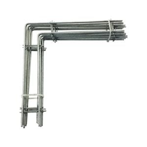 Masons 49 x 265 x 265mm Galvanised Bricklock Corner - 10 Pack 
