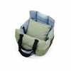 P&P Green Blue Portable Dog Car Seat Carrier Bed With Safety Buckle And Cushion
