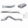 Ignite Exhausts Dpf Back For Mitsubishi Mq Triton 2.4l 3" With Muffler Raw Aluminised Steel