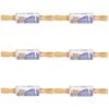 6PK Topchef Silicone/Bamboo Mini Rolling Pin Kids Baking Utensil Set Assorted