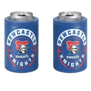 NRL Insulated Can Cooler - Newcastle Knights - Stubby Cooler - Twist Top Lid