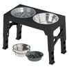 PaWz Adjustable Height Pet Feeder Bowl