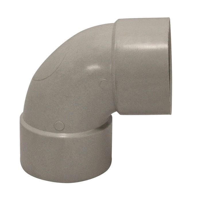 Holman 50mm 88° Female and Female PVC DWV Plain Bend
