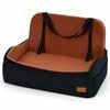 Costway Dog Booster Seat Car Detachable Pet Travel Bed -m