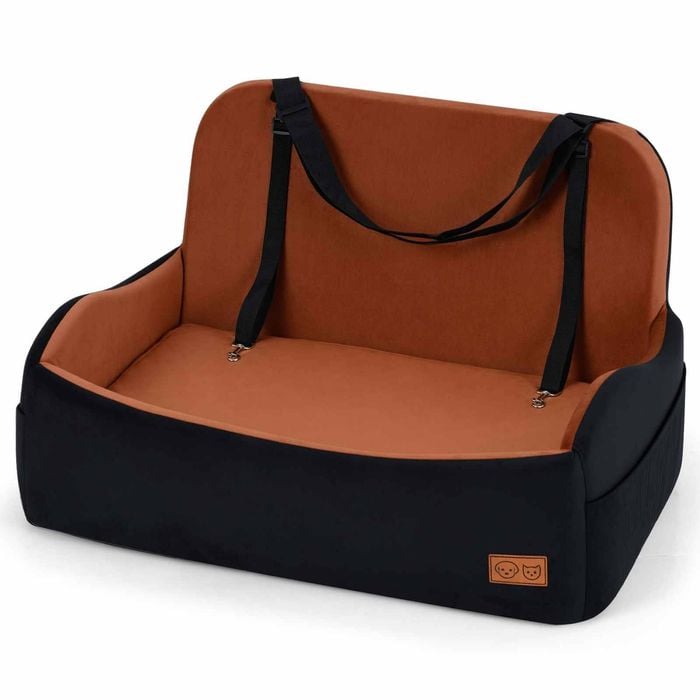 Costway Dog Booster Seat Car Detachable Pet Travel Bed -m