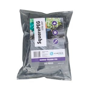 Strol SquarePeg Barbed Weedmat Pin - 50 Pack