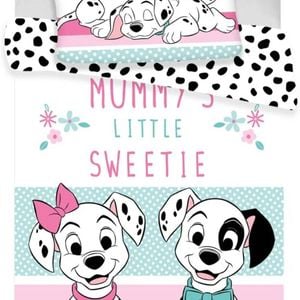 Disney 101 Dalmatians Sweetie Quilt Cover - Toddler Bed Size