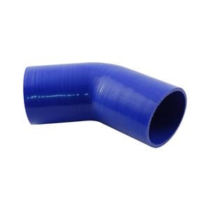 Takashi Blue Silicone Hose 45 Degree Standard Elbow 3.5" (89mm) Air Intake Turbo