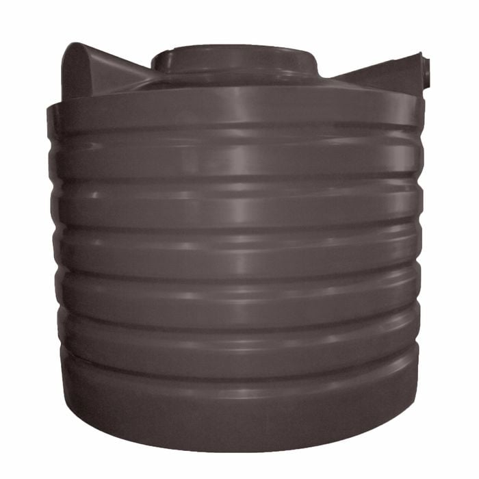 Clark Tanks 1000L Round Poly Water Tank - Aubergine