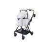Ibiyaya Tinker Detachable Pet Stroller/carrier For Dogs/cats Small Silver Grey