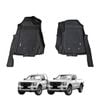 AUSGO 7D Injection Car Floor Mats for Ford Ranger Single / Extra Cab Next-Gen 2022-Onwards All-Weather Floor Liners