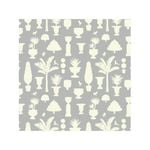 Topiary in Grey 20cm x 28cm Sample Wallpaper Mural