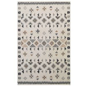 Designer Handmade Wool Rug-Coral 6728-Natural-160x230cm