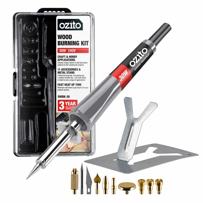 Ozito 30W Wood Burning Kit