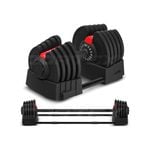 CORTEX Revolock V2 40kg Adjustable Steel Dumbbell Barbell All-in-One (Single)