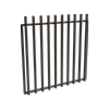 ProtectorAl 800 - 1200 x 1200mm Black Aluminium Batten Pool Gate