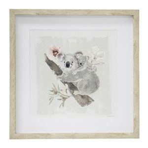 LVD Framed Glass/Resin 45x45cm Print Fauna 2 Wall Hanging Art