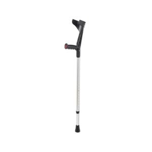 Forearm Crutches - Adjustable & Lightweight, German Design, Supports 120kg - Grey