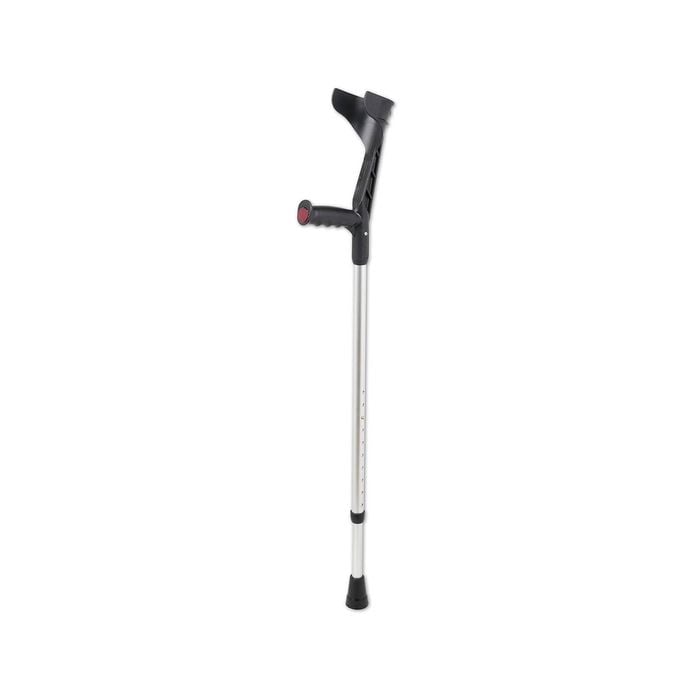 Forearm Crutches - Adjustable & Lightweight, German Design, Supports 120kg - Grey