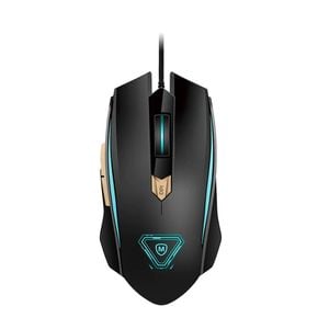 USB Wired Gaming Mouse Optical Ergonomic RGB Mouse w/ Adjustable DPI