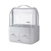 Cosmetics Storage Boxes Portable Dust-proof Makeup Jewelry Case Desktop Drawer