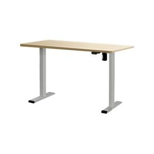 Artiss Electric Standing Desk Grey & Oak