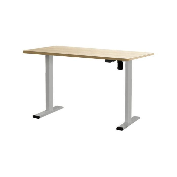 Artiss Electric Standing Desk Grey & Oak