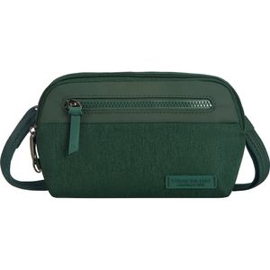 Travelon Metro Anti-Theft Convertible Small Crossbody Bag in Forest Heather