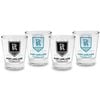AFL Shot Glass Set of 4 - Port Adelaide Power  - 50ml