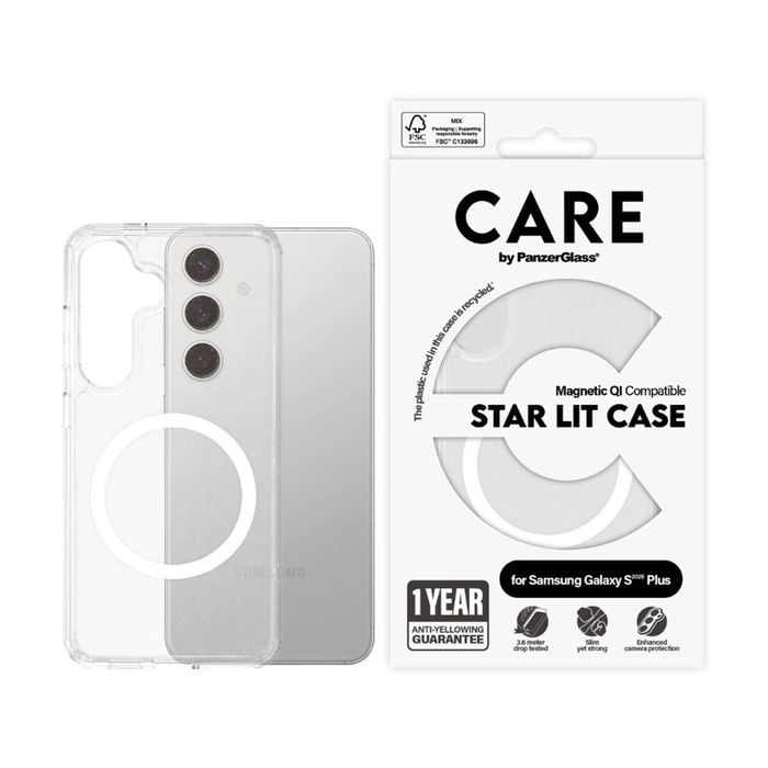 Panzer Flagship Phone Case Mag-Safe for Samsung GS25+ - Star Lit