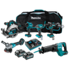 Makita 40V XGT 6Pc 4.0Ah Cordless Combo Kit - DK0204G601
