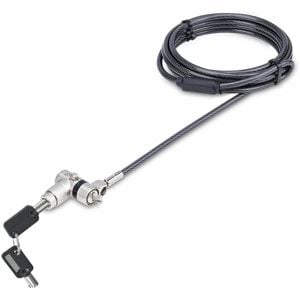 StarTech.com Universal Laptop Lock 6.6ft, Security Cable For Notebook Compatible w/Noble Wedge&reg