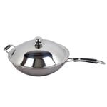Benchstar Ã˜ 360mm Wok with Lid for Induction Wok IW-WOKLID36