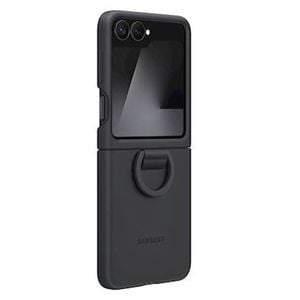 Samsung Silicone Ring Case for Galaxy Z Flip7FE / Flip6 - Black
