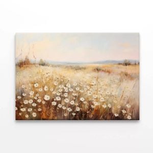 Painting Grassland with a Sky  Print 100% Australian Made 90 x 60cm  (Stretched)