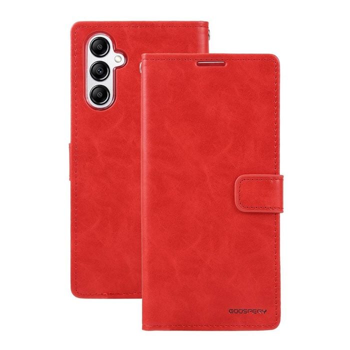 Goospery Bluemoon Diary for Samsung Galaxy A05S - Red