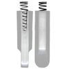 Rolltrak White Plastic Door Bottom Guide