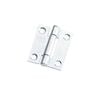 Lane 35 x 28 x 1.2mm Zinc Plated Fixed Pin Butt Hinge - 2 Pack