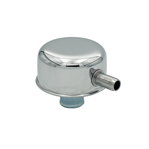 Speco Chrome Breather Cap with PCV Push In Style