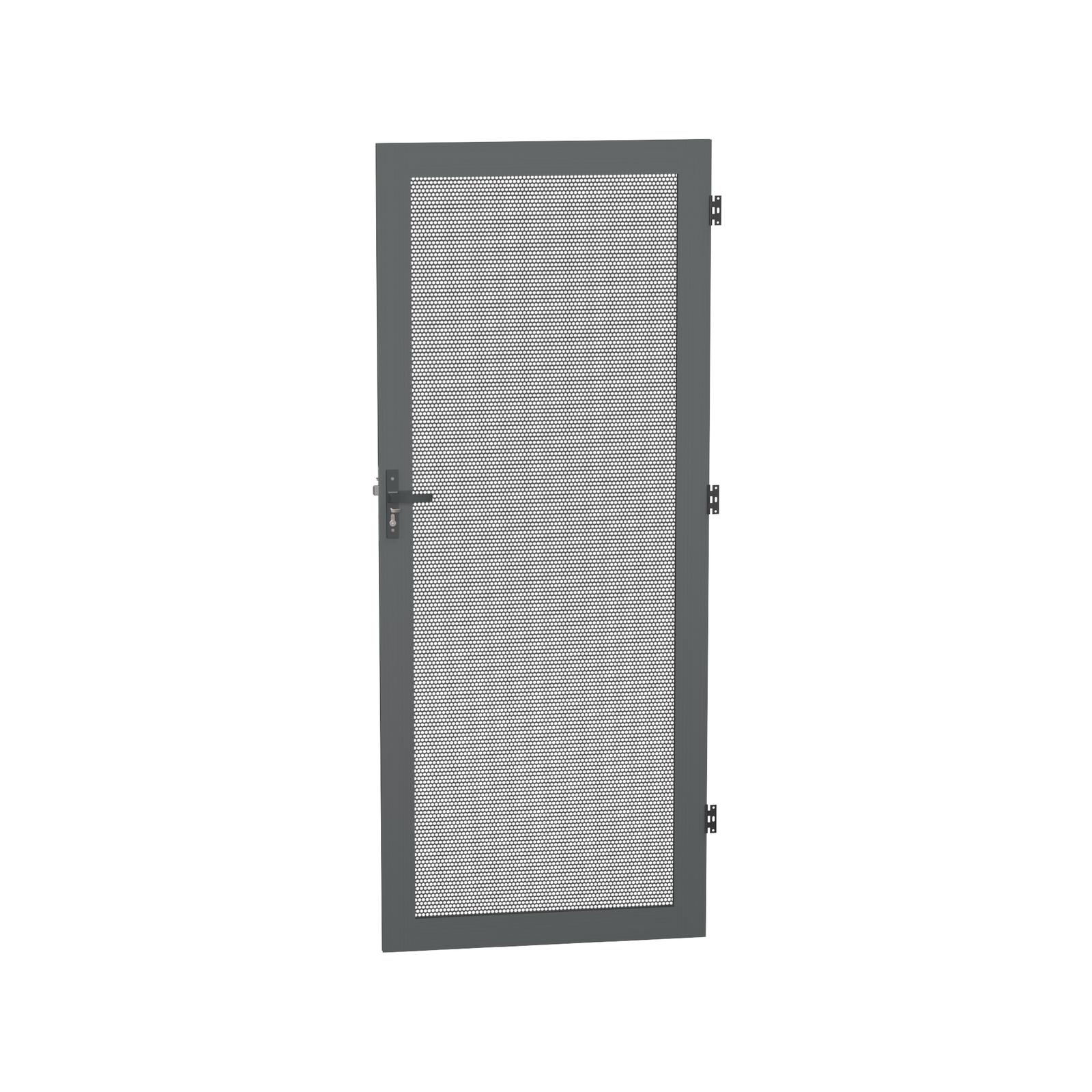 ProtectorAl 798-848 x 2030-2070 x 19mm Thick Primrose Perforated Aluminium Screen Door thumbnail 2