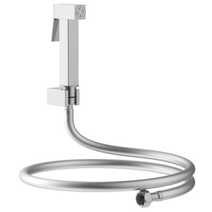 evekare 1.2m Chrome Square Bidet Spray with Holder