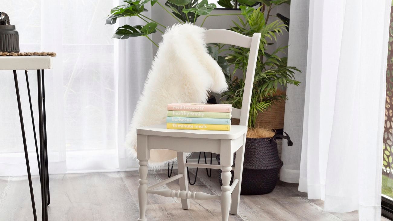 Chair - Indoor plant - books - Indoor - Medium