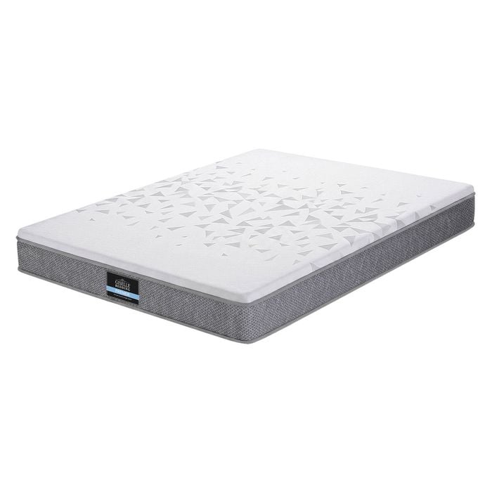 Giselle Bedding Double Euro Top High Density Foam Knitted fabric 23cm Mattress Pocket spring