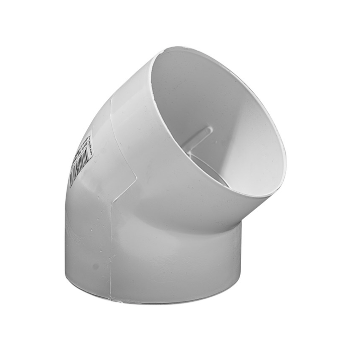 Storm PVC Elbow F&F 90mm 45Deg