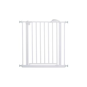 Alopet 78cm Retractable Safety Gate Pet Dog Cat Fence Guard Door White