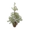 Colours Of Christmas Burlap Base 80x35cm Xmas Tree - Green