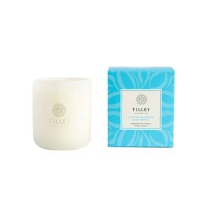 Tilley Classic White Cotton Blossom & Gardenia Soy Candle Scented 375g