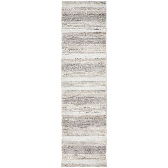 The Rug Connection Odi 77 Silver 400x80cm - Large Runner Pet Friendly Indoor Rug