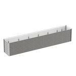 Birdies Designer Garden Bed  397x61x74cm Slate Grey